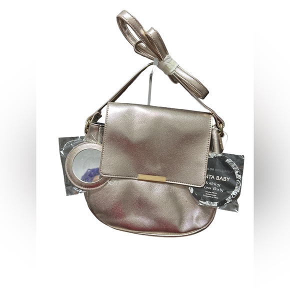 Gold Crossbody Bag by Ion Color Brilliance-FINAL PRICE🔴 - Picture 1 of 3